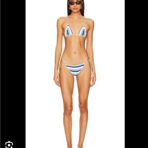 My beachy side crochet bikini